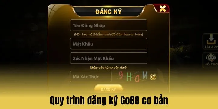 Hướng dẫn đăng ký Go88 mới nhất 2026