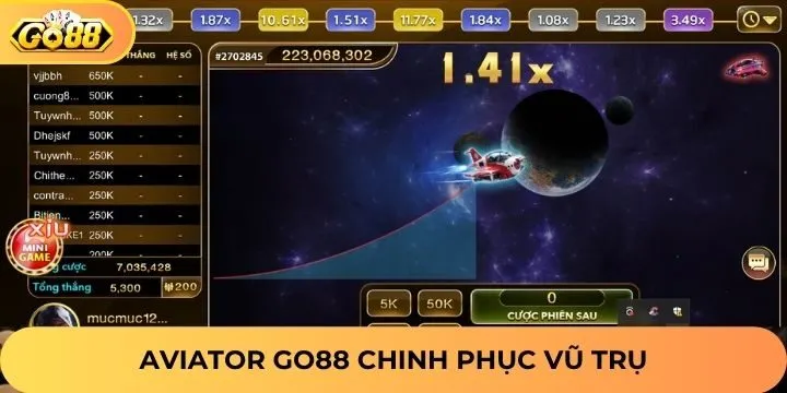 Aviator Go88 - Cực phẩm giải trí hot nhất 2026