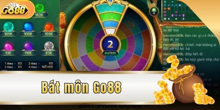 Bát môn Go88 - Vượt thác vũ môn, nhận ngay tiền tỷ tại gia