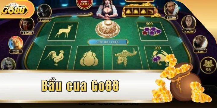 Bầu Cua Go88 - Trải nghiệm lắc xúc xắc 3D hiện đại cực vui