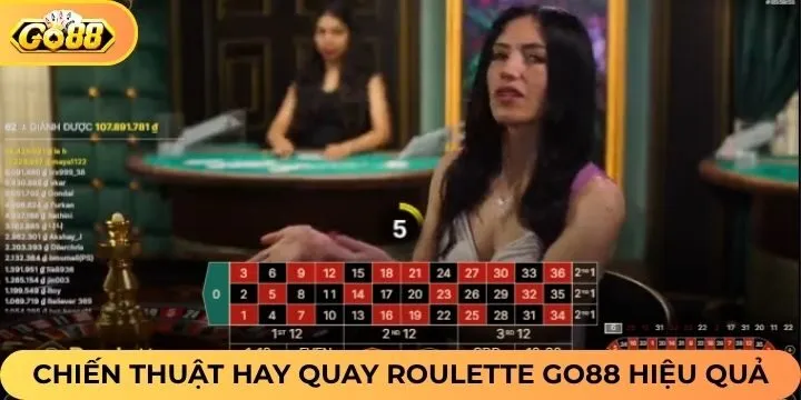 3 chiến thuật giúp thắng Roulette Go88 dễ dàng