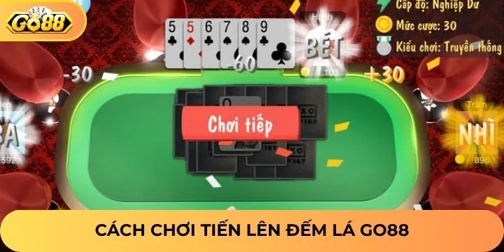 Hướng dẫn cách chơi tiến lên đếm lá Go88 từ A-Z cho newbie