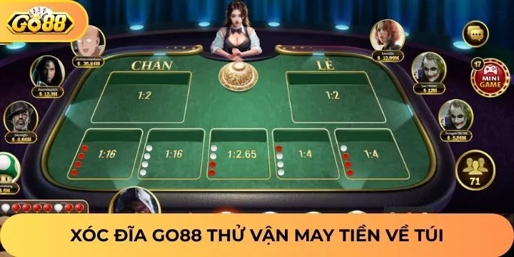 Vài nét về trò chơi xóc đĩa online Go88